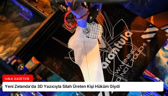 Yeni Zelanda’da 3D Yazıcıyla Silah Üreten Kişi Hüküm Giydi