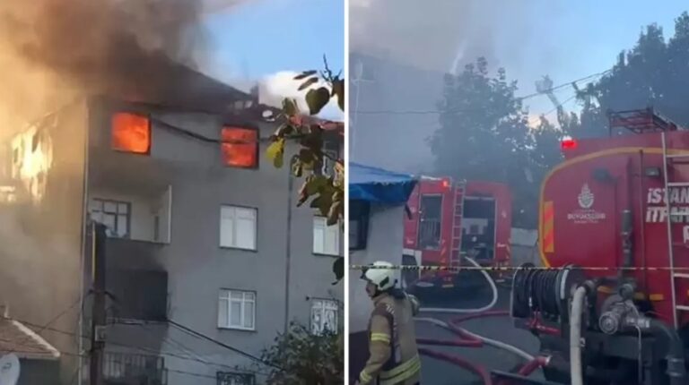 İstanbul’da Tüp Patlaması Korkuttu: Yangın Çıktı, Ekipler Seferber Oldu!