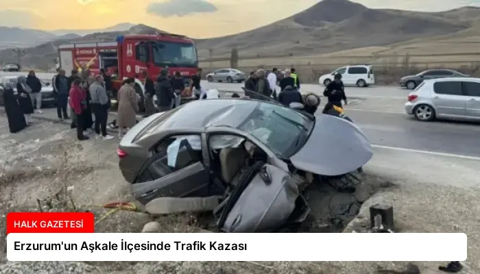 Erzurum’un Aşkale İlçesinde Trafik Kazası