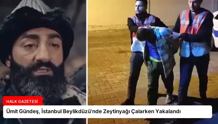Ümit Gündeş, İstanbul Beylikdüzü’nde Zeytinyağı Çalarken Yakalandı