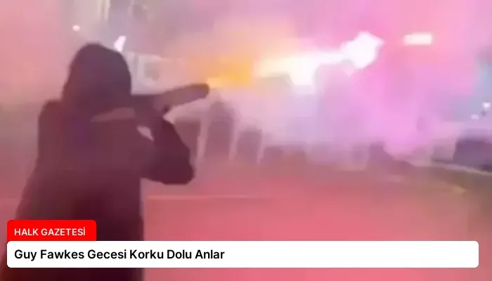 Guy Fawkes Gecesi Korku Dolu Anlar