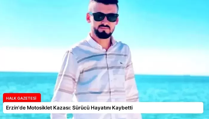 Erzin’de Motosiklet Kazası: Sürücü Hayatını Kaybetti