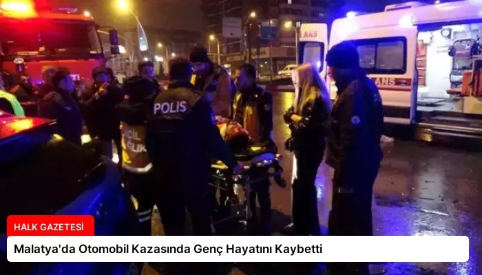 Malatya’da Otomobil Kazasında Genç Hayatını Kaybetti