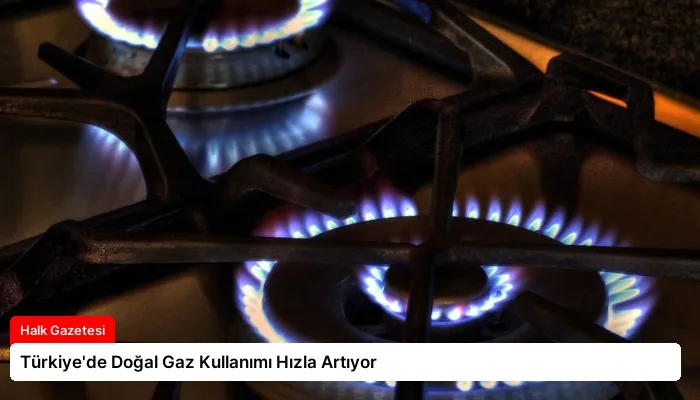 Türkiye’de Doğal Gaz Kullanımı Hızla Artıyor