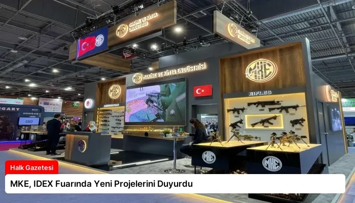 MKE, IDEX Fuarında Yeni Projelerini Duyurdu