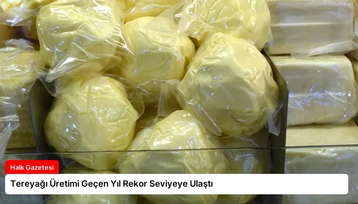 Tereyağı Üretimi Geçen Yıl Rekor Seviyeye Ulaştı