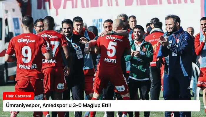Ümraniyespor, Amedspor’u 3-0 Mağlup Etti!