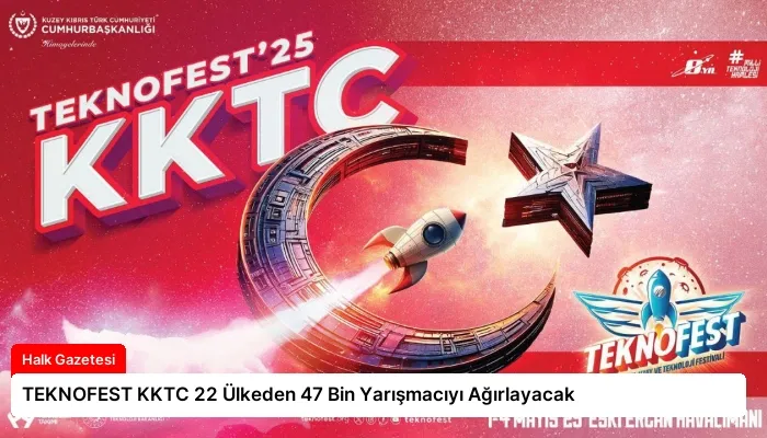 TEKNOFEST KKTC 22 Ülkeden 47 Bin Yarışmacıyı Ağırlayacak