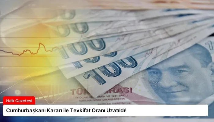 Cumhurbaşkanı Kararı ile Tevkifat Oranı Uzatıldı!