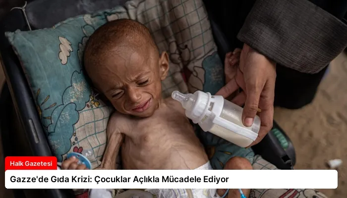 Gazze’de Gıda Krizi: Çocuklar Açlıkla Mücadele Ediyor