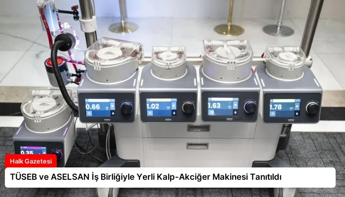 TÜSEB ve ASELSAN İş Birliğiyle Yerli Kalp-Akciğer Makinesi Tanıtıldı