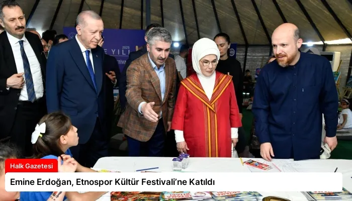 Emine Erdoğan, Etnospor Kültür Festivali’ne Katıldı