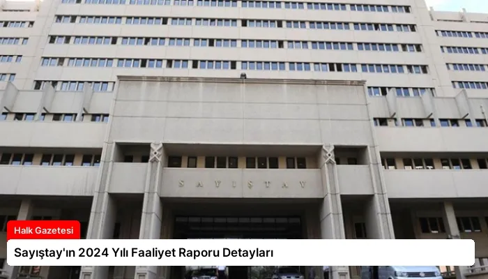 Sayıştay’ın 2024 Yılı Faaliyet Raporu Detayları