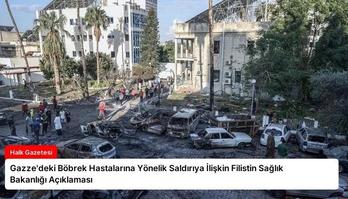 Gazze’deki Böbrek Hastalarına Yönelik Saldırıya İlişkin Filistin Sağlık Bakanlığı Açıklaması