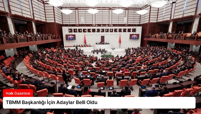 TBMM Başkanlığı İçin Adaylar Belli Oldu