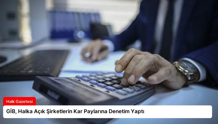 GİB, Halka Açık Şirketlerin Kar Paylarına Denetim Yaptı