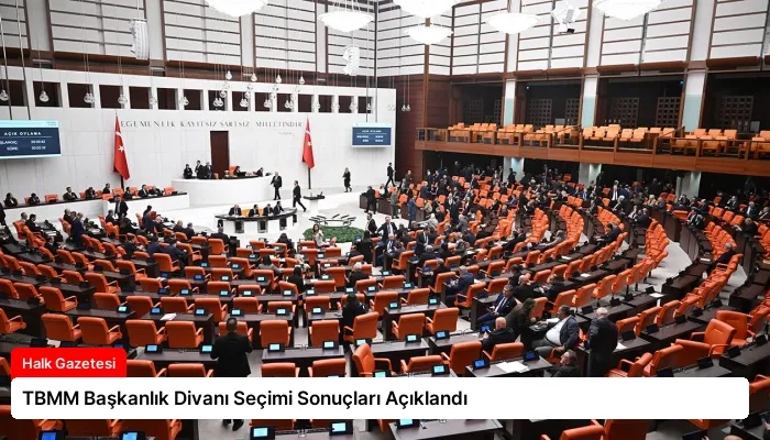 TBMM Başkanlık Divanı Seçimi Sonuçları Açıklandı
