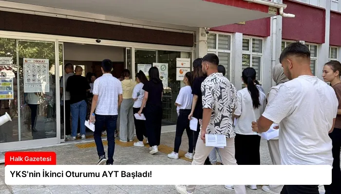YKS’nin İkinci Oturumu AYT Başladı!
