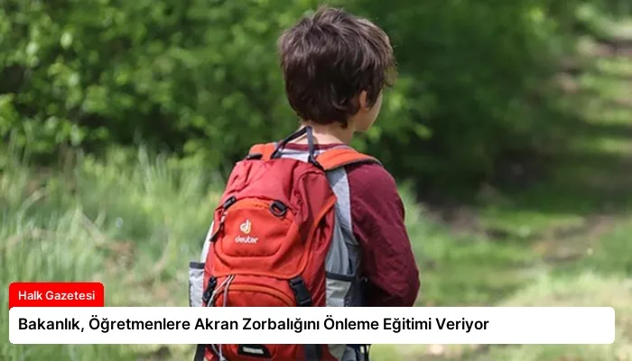 Bakanlık, Öğretmenlere Akran Zorbalığını Önleme Eğitimi Veriyor