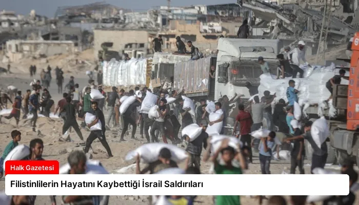 Filistinlilerin Hayatını Kaybettiği İsrail Saldırıları