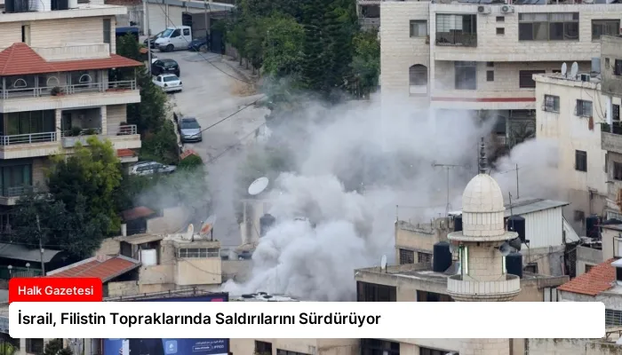 İsrail, Filistin Topraklarında Saldırılarını Sürdürüyor