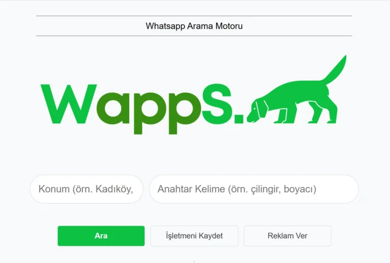 Yerel Hizmetlere Hızlı Erişim: Wapps.dog Yayında!