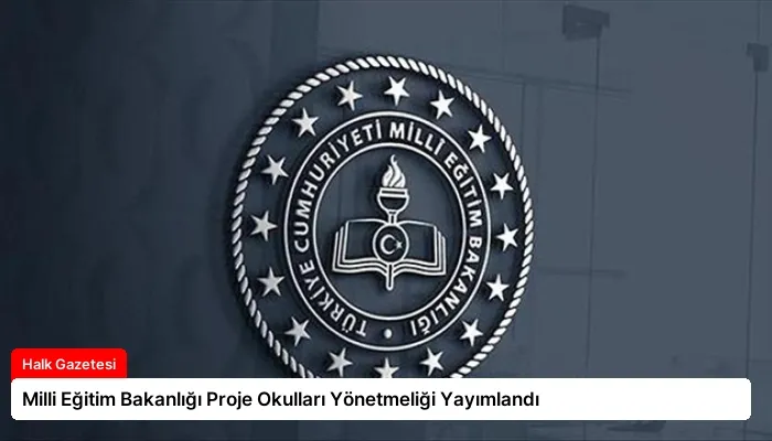 Milli Eğitim Bakanlığı Proje Okulları Yönetmeliği Yayımlandı