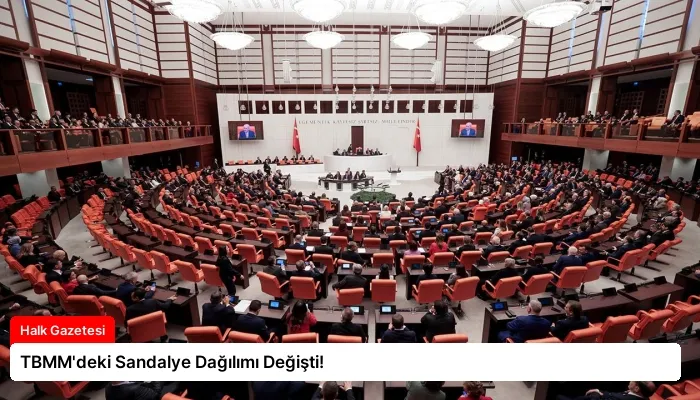 TBMM’deki Sandalye Dağılımı Değişti!