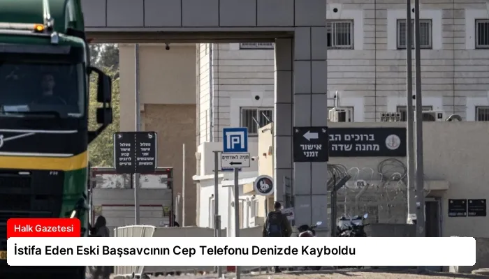 İstifa Eden Eski Başsavcının Cep Telefonu Denizde Kayboldu