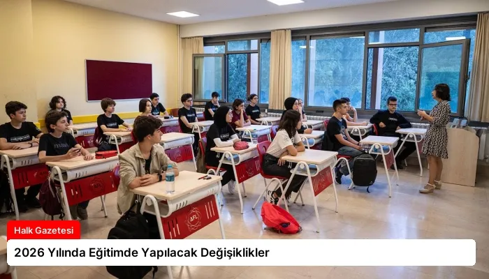 2026 Yılında Eğitimde Yapılacak Değişiklikler