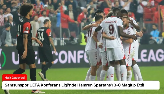 Samsunspor UEFA Konferans Ligi’nde Hamrun Spartans’ı 3-0 Mağlup Etti!