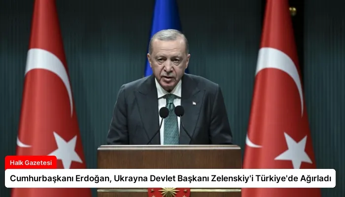 Cumhurbaşkanı Erdoğan, Ukrayna Devlet Başkanı Zelenskiy’i Türkiye’de Ağırladı