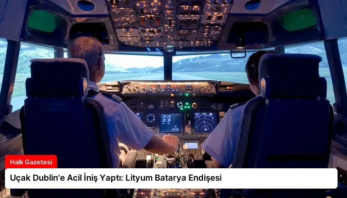 Uçak Dublin’e Acil İniş Yaptı: Lityum Batarya Endişesi