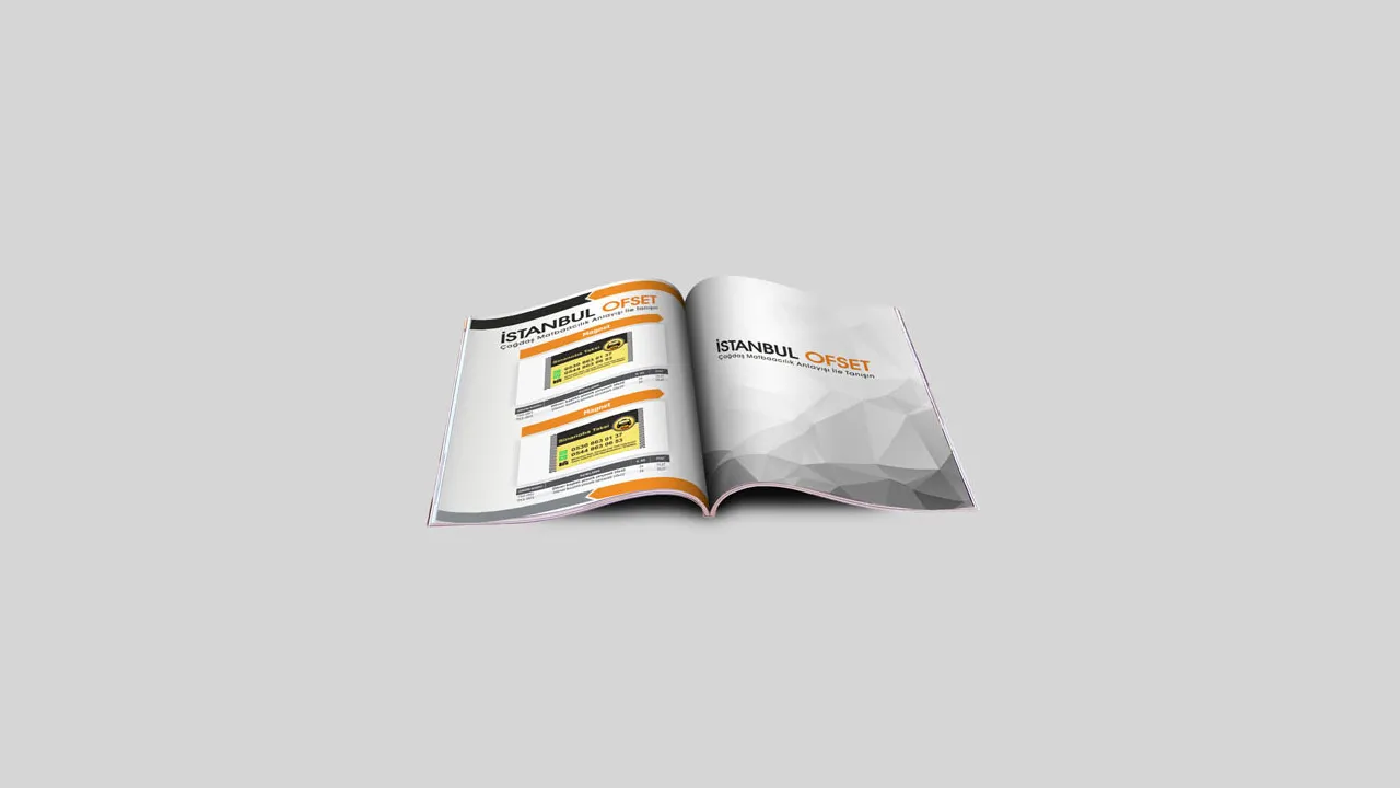 Yaratıcı Tanıtımların Vazgeçilmezi Katalog Baskı Hizmeti İstanbul Ofset Matbaa’da