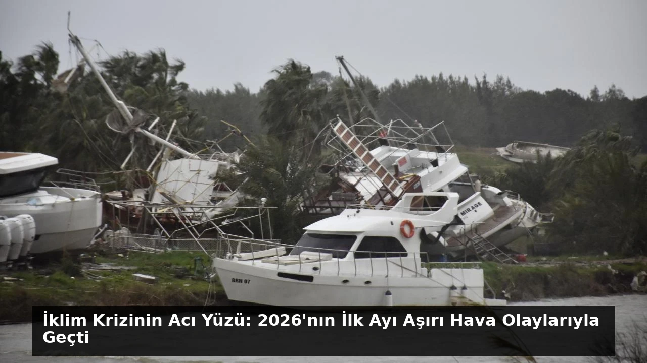 İklim Krizinin Acı Yüzü: 2026’nın İlk Ayı Aşırı Hava Olaylarıyla Geçti