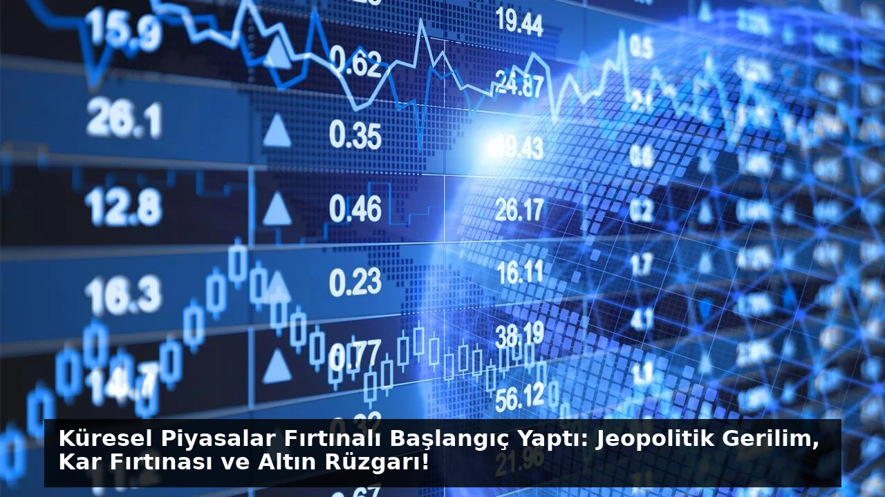 Küresel Piyasalar Fırtınalı Başlangıç Yaptı: Jeopolitik Gerilim, Kar Fırtınası ve Altın Rüzgarı!
