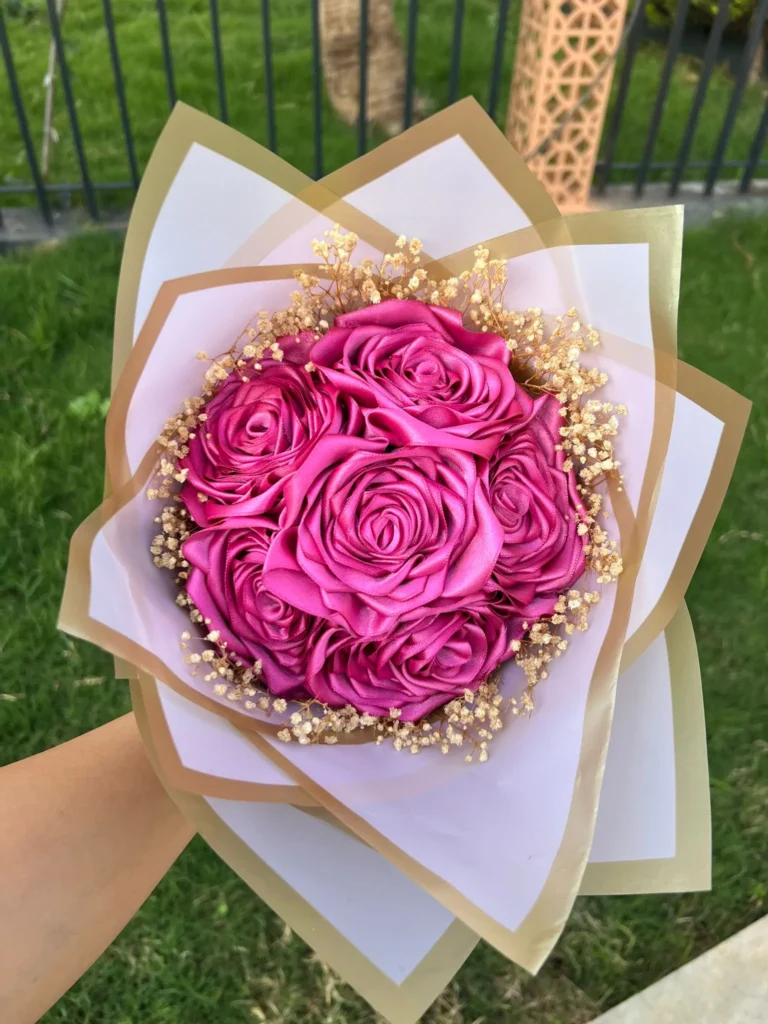 FG Flowers İmzalı Solmayan Gül Buketleri