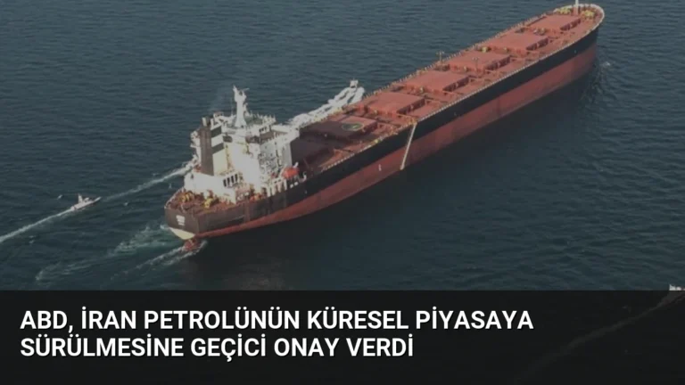 ABD, İran Petrolünün Küresel Piyasaya Sürülmesine Geçici Onay Verdi