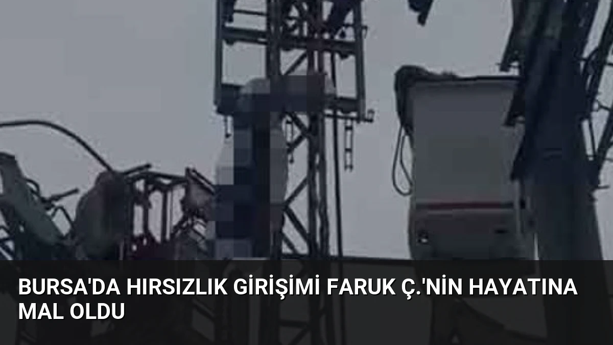 Bursa’da Hırsızlık Girişimi Faruk Ç.’nin Hayatına Mal Oldu