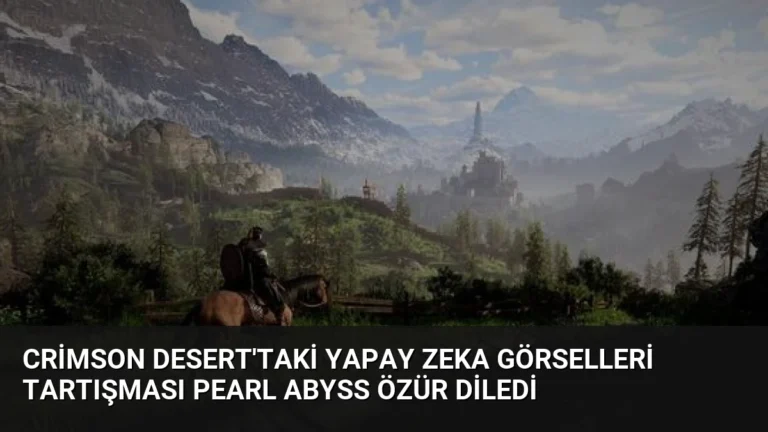 Crimson Desert’taki Yapay Zeka Görselleri Tartışması Pearl Abyss Özür Diledi