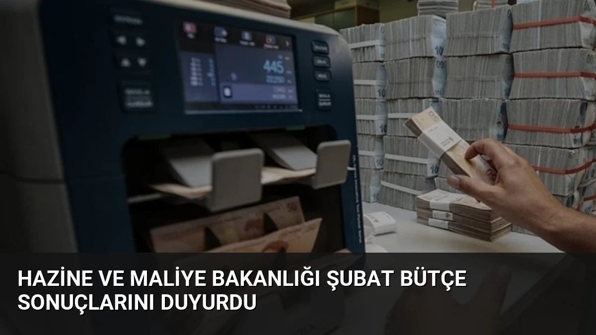 Hazine ve Maliye Bakanlığı Şubat Bütçe Sonuçlarını Duyurdu