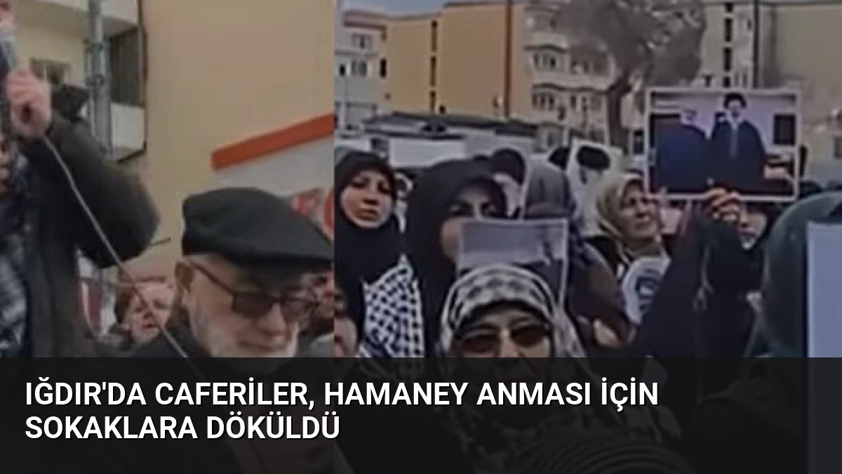 Iğdır’da Caferiler, Hamaney Anması İçin Sokaklara Döküldü