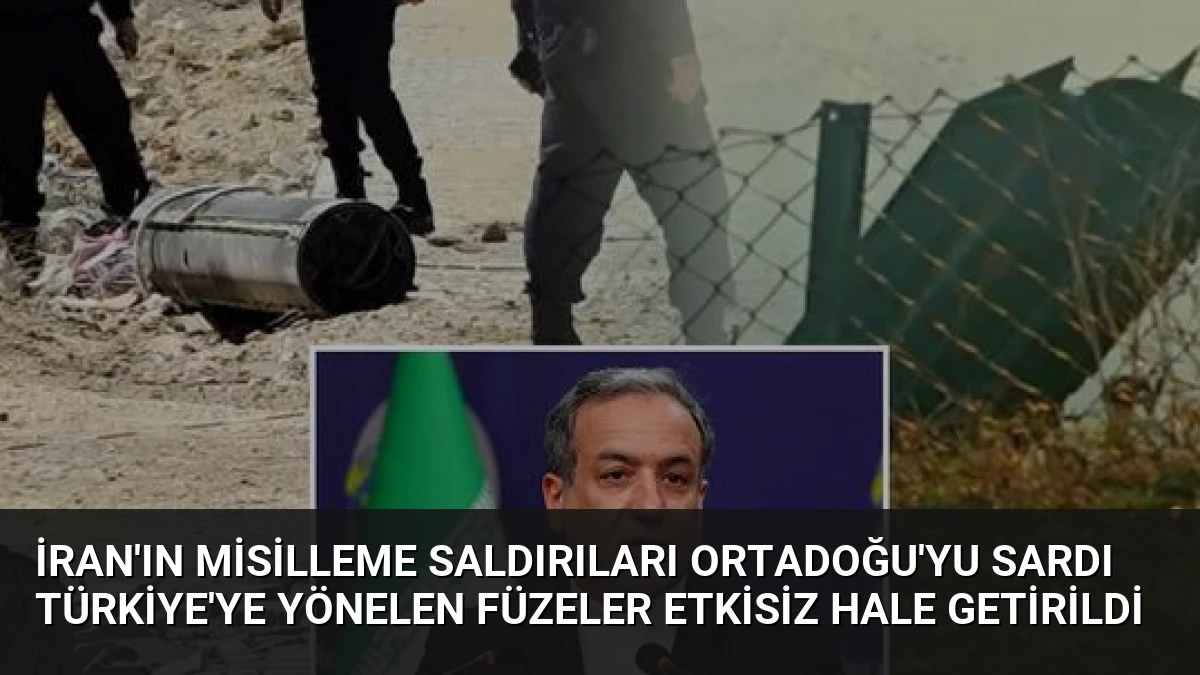 İran’ın Misilleme Saldırıları Ortadoğu’yu Sardı Türkiye’ye Yönelen Füzeler Etkisiz Hale Getirildi