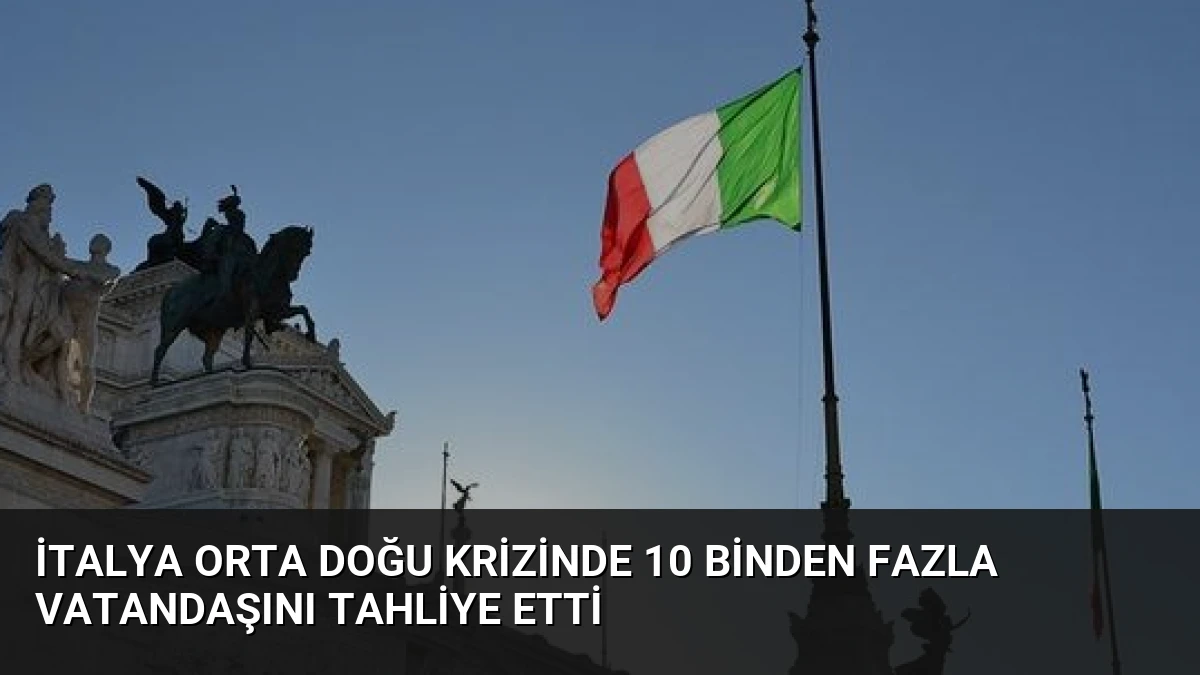 İtalya Orta Doğu Krizinde 10 Binden Fazla Vatandaşını Tahliye Etti