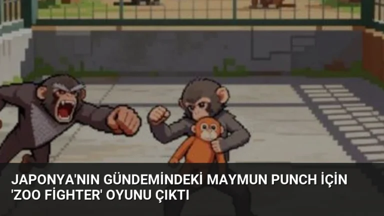 Japonya’nın Gündemindeki Maymun Punch İçin ‘Zoo Fighter’ Oyunu Çıktı
