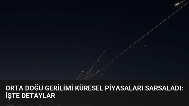 Orta Doğu Gerilimi Küresel Piyasaları Sarsaladı: İşte Detaylar
