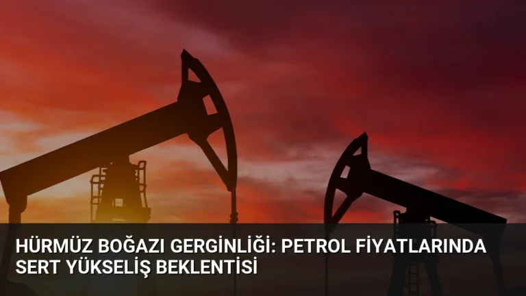 Hürmüz Boğazı Gerginliği: Petrol Fiyatlarında Sert Yükseliş Beklentisi
