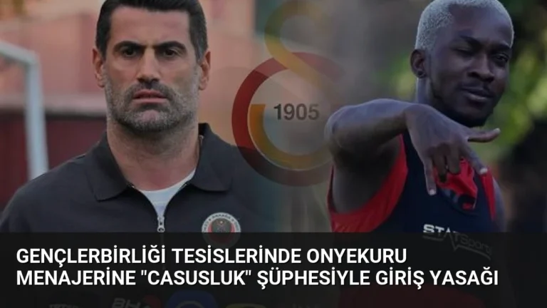 Gençlerbirliği Tesislerinde Onyekuru Menajerine “Casusluk” Şüphesiyle Giriş Yasağı