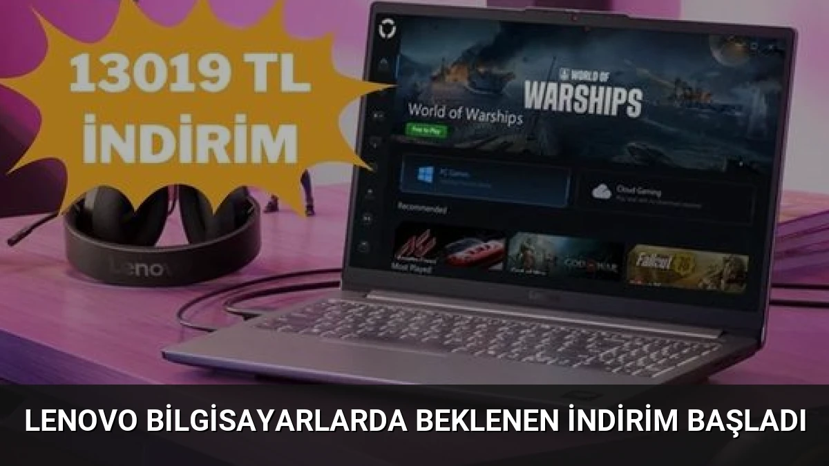 Lenovo Bilgisayarlarda Beklenen İndirim Başladı