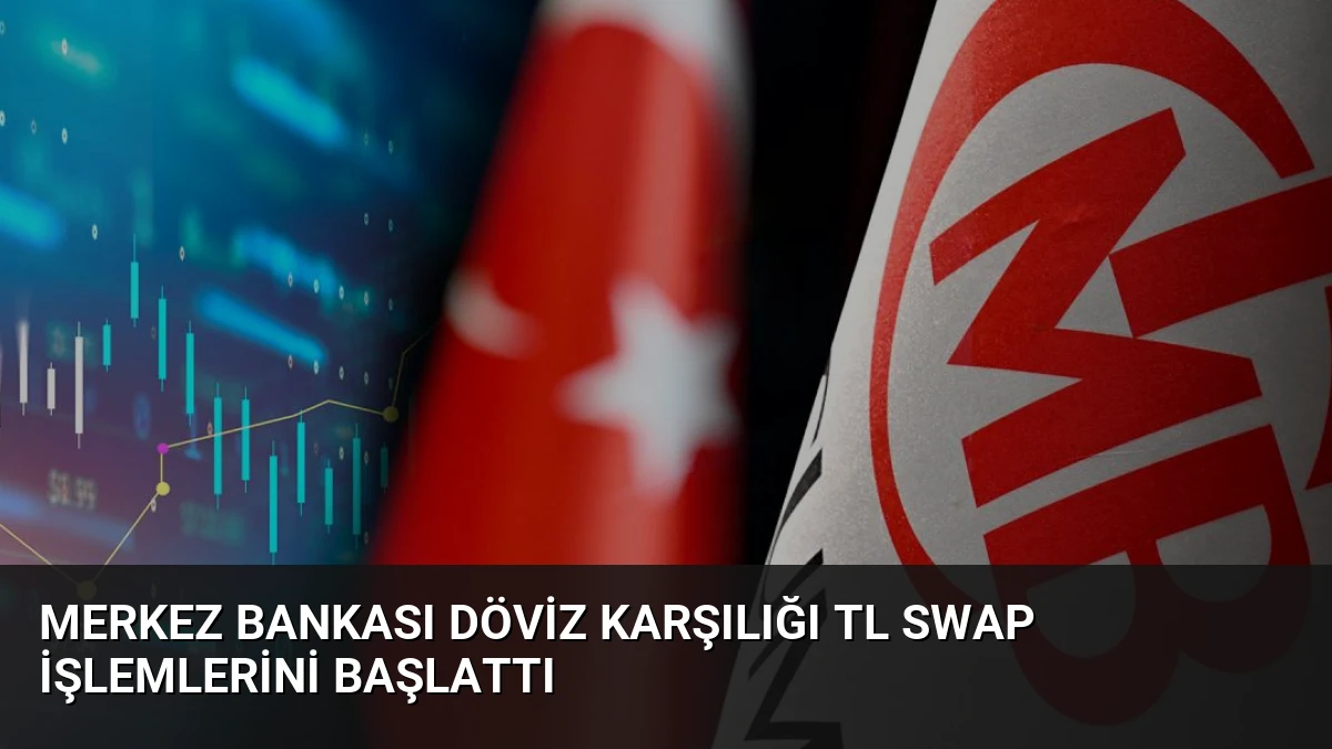 Merkez Bankası Döviz Karşılığı TL Swap İşlemlerini Başlattı
